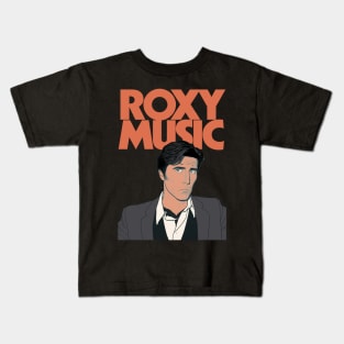 Bryan Ferry • Original Retro Fan Artwork Kids T-Shirt
